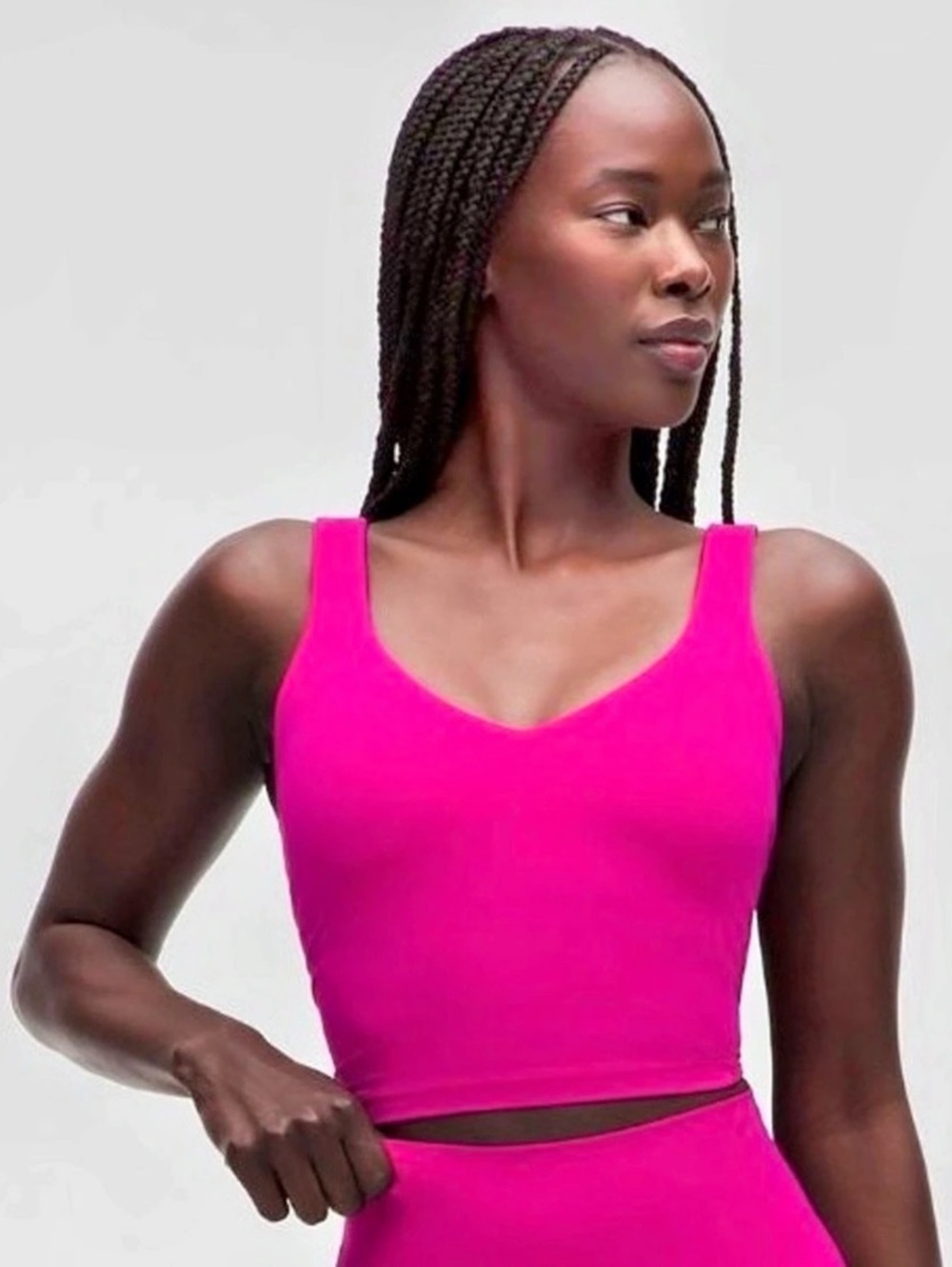 lululemon Align Tank Top in Pink Flare Size 8 NWT